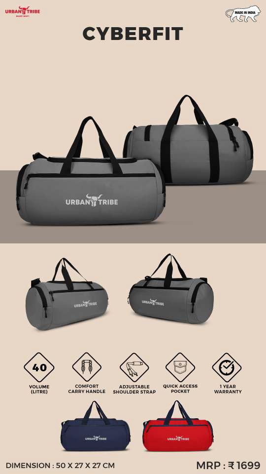 CYBERFIT Gym Duffel